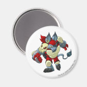 Kapitein 2 van het Krawk Island Team Magneet (Voorkant / Achterkant)