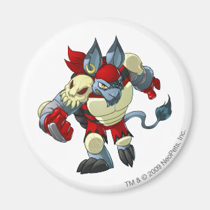 Kapitein 2 van het Krawk Island Team Magneet