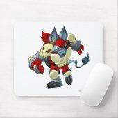 Kapitein 2 van het Krawk Island Team Muismat (Met muis)