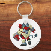 Kapitein 2 van het Krawk Island Team Sleutelhanger (Voorkant)