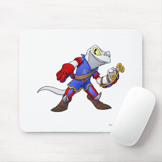 Kapitein 2 van het Meridell-team Muismat (Met muis)