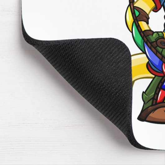 Kapitein 2 van het Roo-eilandteam Muismat (Hoek)