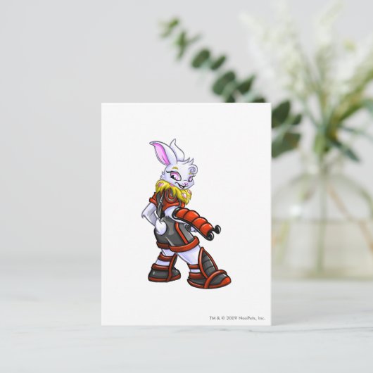 Kapitein 2 van het Ruimtestation van virtupets Briefkaart (Staand voorkant)