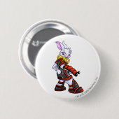 Kapitein 2 van het Ruimtestation van virtupets Ronde Button 5,7 Cm (Voorkant /achterkant)