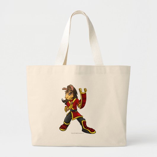 Kapitein 2 van het Shenkuu-team Grote Tote Bag (Voorkant)