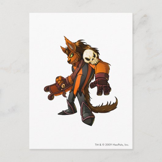 Kapitein 2 van het team voor gevlekte Bossen Briefkaart (Voorkant)