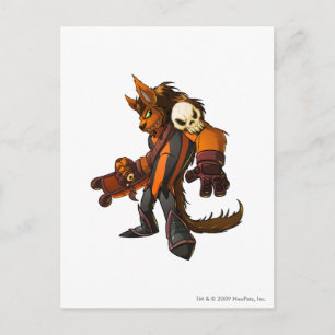 Kapitein 2 van het team voor gevlekte Bossen Briefkaart