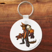 Kapitein 2 van het team voor gevlekte Bossen Sleutelhanger (Voorkant)