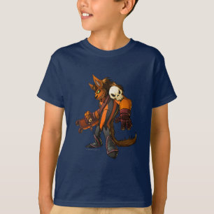 Kapitein 2 van het team voor gevlekte Bossen T-shirt