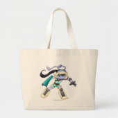 Kapitein 2 van het Terror Mountation Team Grote Tote Bag (Voorkant)