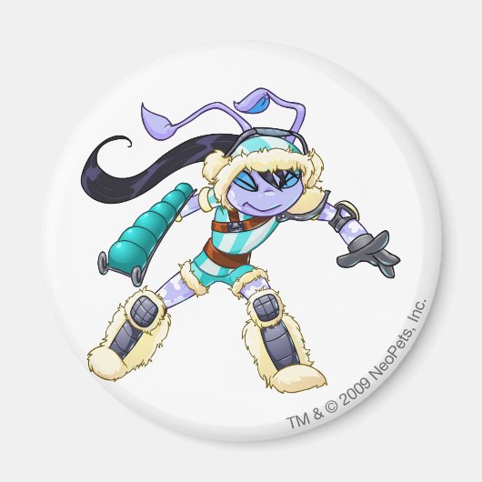 Kapitein 2 van het Terror Mountation Team Magneet (Voorkant)