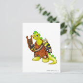 Kapitein 2 van het Tyrannia Team Briefkaart (Staand voorkant)