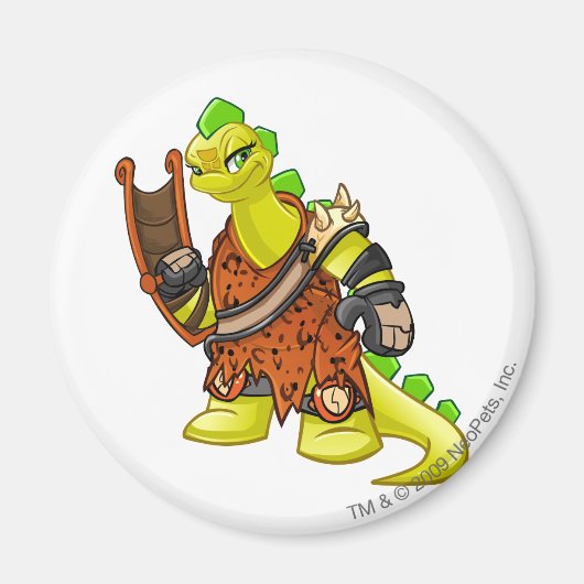 Kapitein 2 van het Tyrannia Team Magneet (Voorkant)