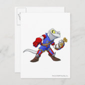 Kapitein 2 van Meridell Team Briefkaart (Voorkant / Achterkant)