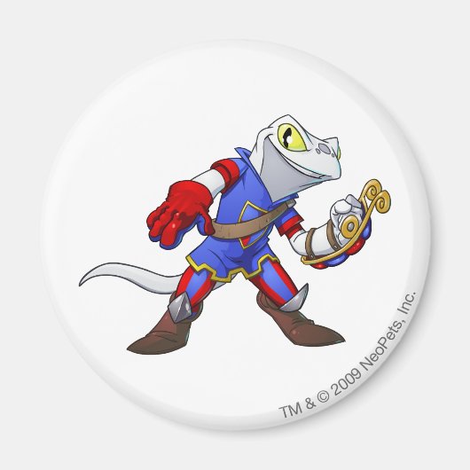 Kapitein 2 van Meridell Team Magneet (Voorkant)