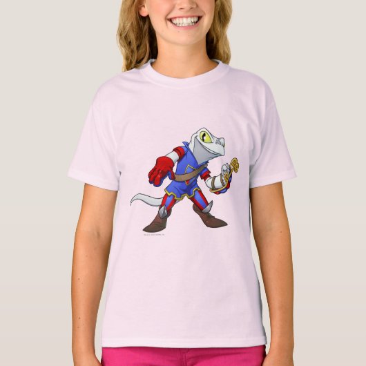 Kapitein 2 van Meridell Team T-shirt (Voorkant)