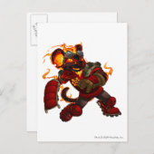 Kapitein 2 van Moltara Team Briefkaart (Voorkant / Achterkant)