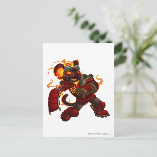 Kapitein 2 van Moltara Team Briefkaart (Staand voorkant)