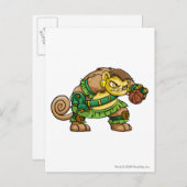 Kapitein 2 van Mystery Island Briefkaart (Voorkant / Achterkant)