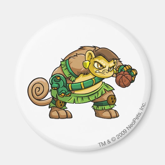 Kapitein 2 van Mystery Island Magneet (Voorkant)