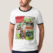 Kapitein Action Classic Ad T-shirt (Voorkant)