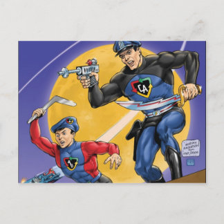 Kapitein Action Classic Briefkaart