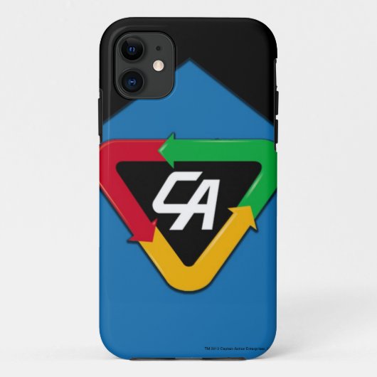 Kapitein Action iPhone 5 Hoesje (Achterkant)