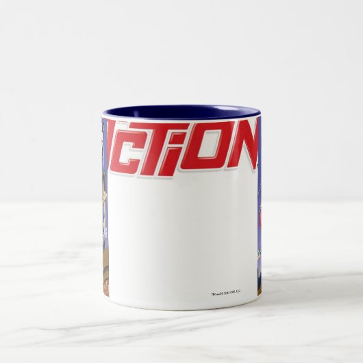 Kapitein Action Retro Coffee Mok (Center)