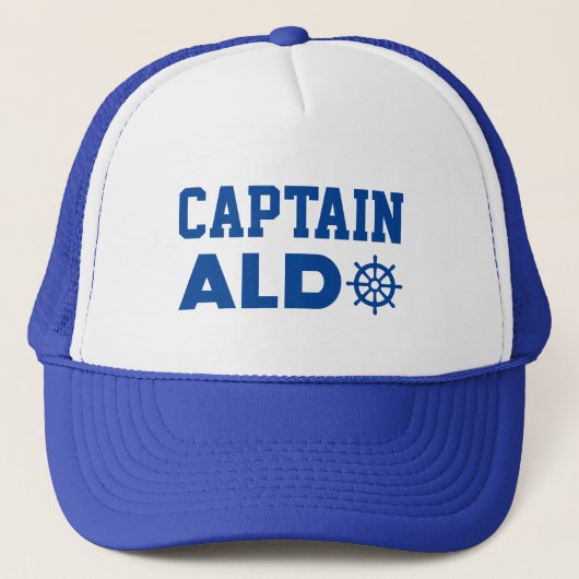 Kapitein Aldo Trucker Pet (Voorkant)