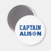 Kapitein Alison Magneet (Voorkant / Achterkant)
