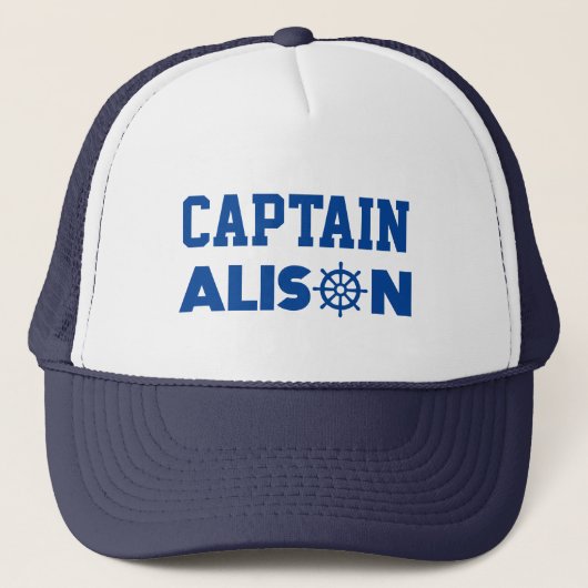 Kapitein Alison Trucker Pet (Voorkant)
