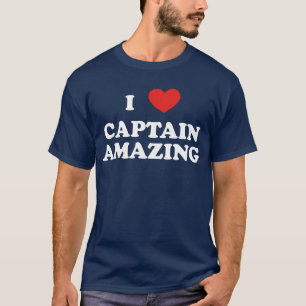 Kapitein Amazing Dark Tshirt