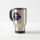 Kapitein Amazing Travel Mug Reisbeker (Voorkant links)