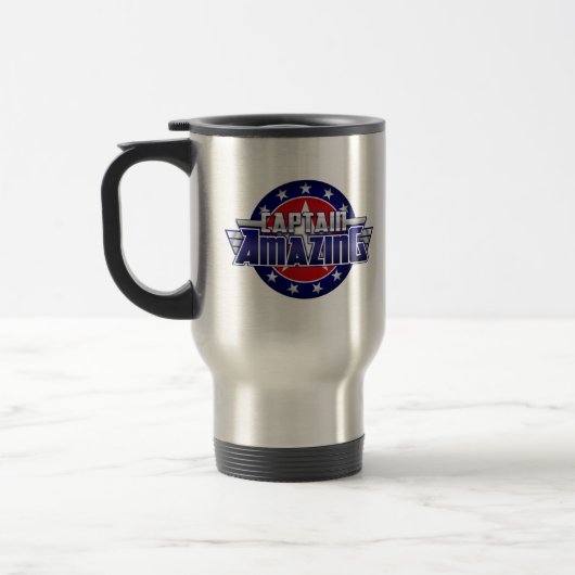 Kapitein Amazing Travel Mug Reisbeker (Links)