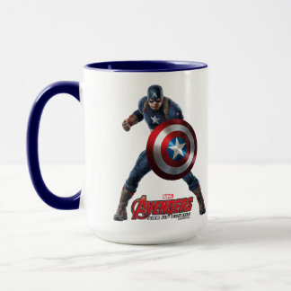 Kapitein America Character Art Mok