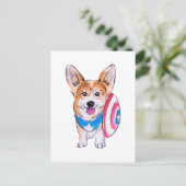 Kapitein Americorgi Briefkaart (Staand voorkant)