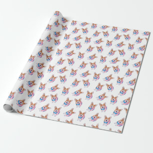 Kapitein Americorgi patroon Cadeaupapier