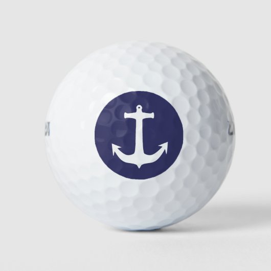 Kapitein Anchor Zee Ocean Sailing Golfballen (Voorkant)