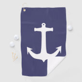 Kapitein Anchor Zee Ocean Sailing Golfhanddoek (Insitu)