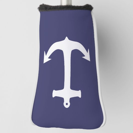 Kapitein Anchor Zee Ocean Sailing Golfheadcover (Draai 90)