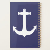 Kapitein Anchor Zee Ocean Sailing Planner (Achterkant)
