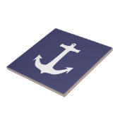 Kapitein Anchor Zee Ocean Sailing Tegeltje (Zijkant)
