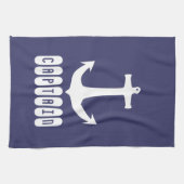 Kapitein Anchor Zee Ocean Sailing Theedoek (Horizontaal)
