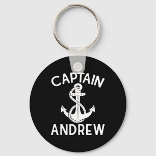 Kapitein Andrew Varend Boot Jacht Schip Anker Sleutelhanger