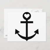 kapitein-ankerhart briefkaart (Voorkant / Achterkant)