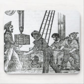 Kapitein Avery ontvangt drie Treasure-tests Muismat (Voorkant)