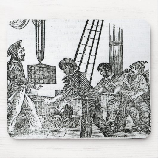 Kapitein Avery ontvangt drie Treasure-tests Muismat (Voorkant)