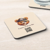 Kapitein Beer Bier Onderzetter (Linkerzijde)