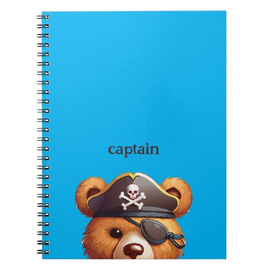 Kapitein Beer Notitieboek (Voorkant)