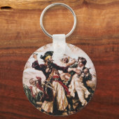 kapitein Blackbeard Sleutelhanger (Voorkant)
